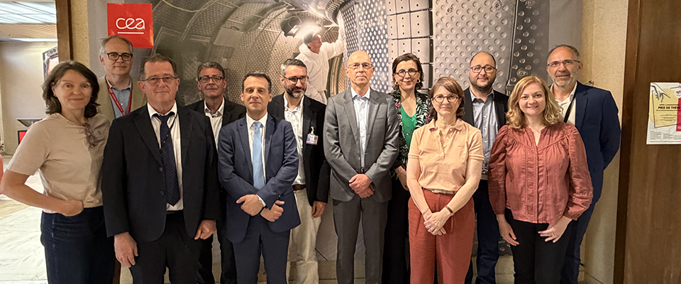 Les membres du Comité de gestion de l'Agence ITER France