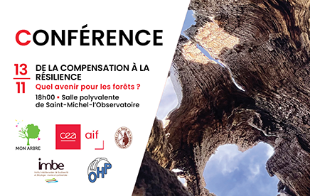 Conférence Mon Arbre : 13 novembre 2026