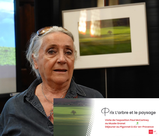 Madame Françoise Soules, lauréate du Prix l'Arbre et le paysage 2026
