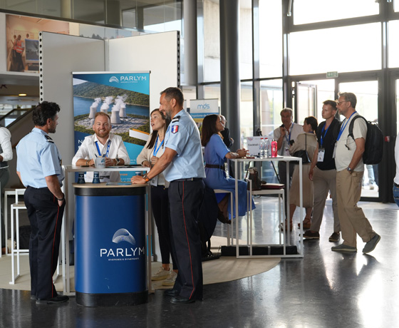 Le stand Parlym sur le Village des Solutions des Rencontres ITER 2026